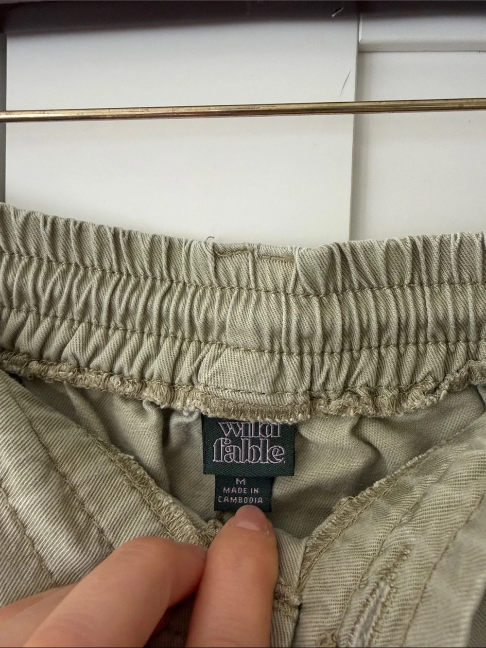 Light Olive Cargo Pants